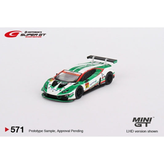 MiniGT - 1/64 LAMBORGHINI HURACAN GT3 EVO NO.87 JLOC 2022 SUPER GT SERIES (JAPAN EXCLUSIVE)