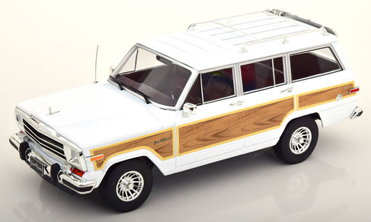 KK-Scale 1:18 - Jeep Grand Wagoneer 1989 Wit