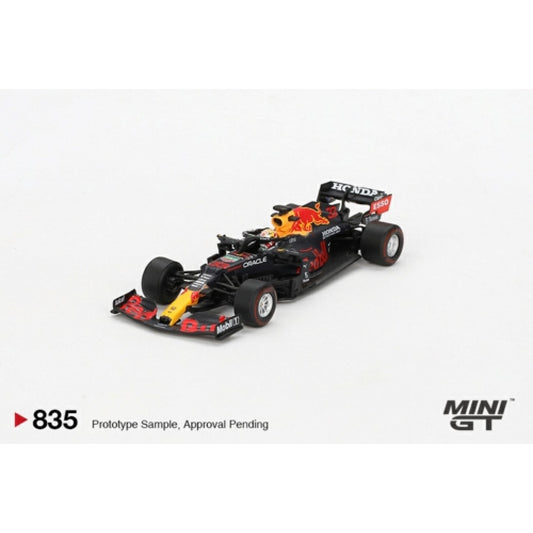 MiniGT - 1/64 RED BULL RB16B NO.33 M.VERSTAPPEN 2021 ABU DHABI GRAND PRIX WINNER