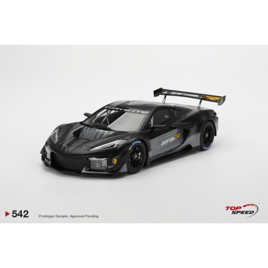 Top Speed Model - Chevrolet Corvette Z06 GT3.R 2023 Road America Test Car 1:18