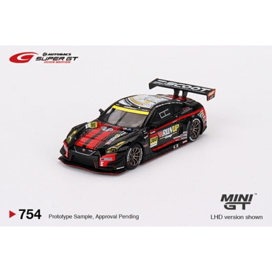 MiniGT - 1/64 NISSAN GT-R NISMO GT3 NO.360 RUNUP RIVAUX GT-R TOMEI SPORTS 2023 SUPER GT SERIES (JAPANESE EXCLUSIVE)