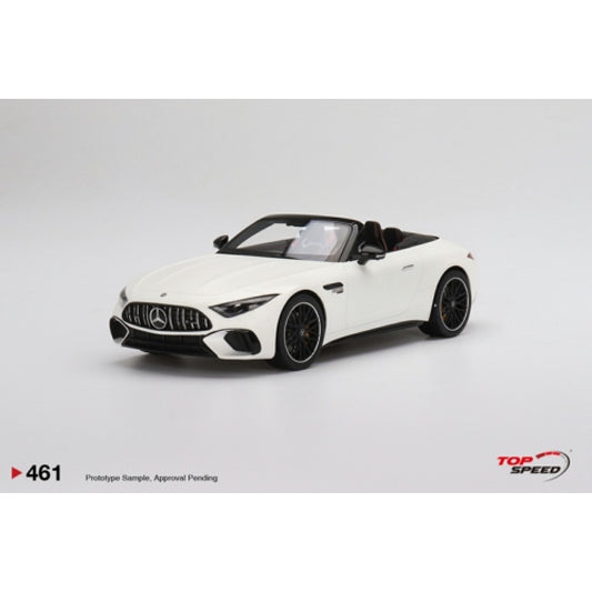 Top Speed Models - Mercedes-AMG SL 63 White 1:18