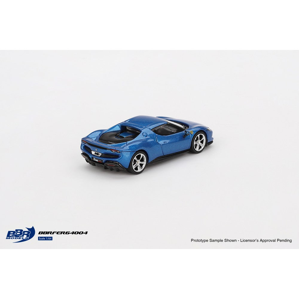 BBR 1:64 - FERRARI 296 GTB BLU CORSA
