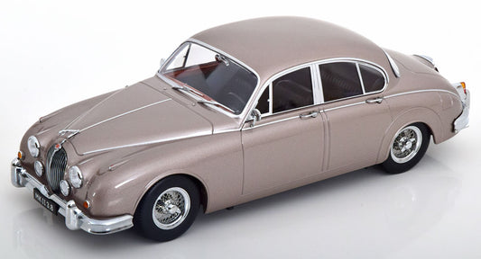 KK-Scale 1:18 - Jaguar MK II 3.8 LHD 1959 Pearl Zilver