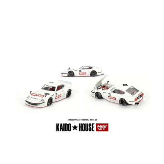 MiniGT - MGTKHMG064 - 1/64 DATSUN KAIDO FAIRLADY Z MOTUL V3