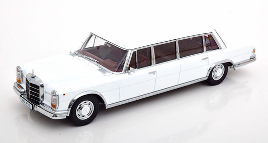 KK-Scale 1:18 - Mercedes 600 LWB W100 Pullman 1964 Wit